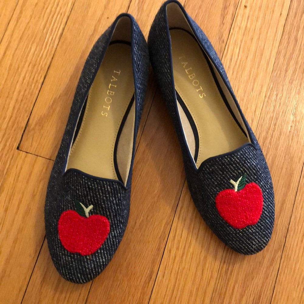 Talbots Indigo blue Ryan shoe size 7